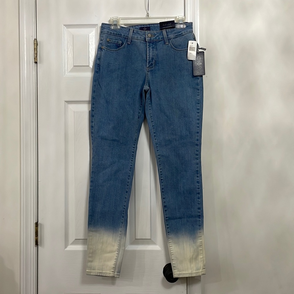 NYDJ SUPER SKINNY OMBRE JEANS